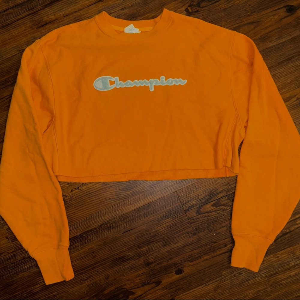 Champion Cropped Crewneck Sweatshirt